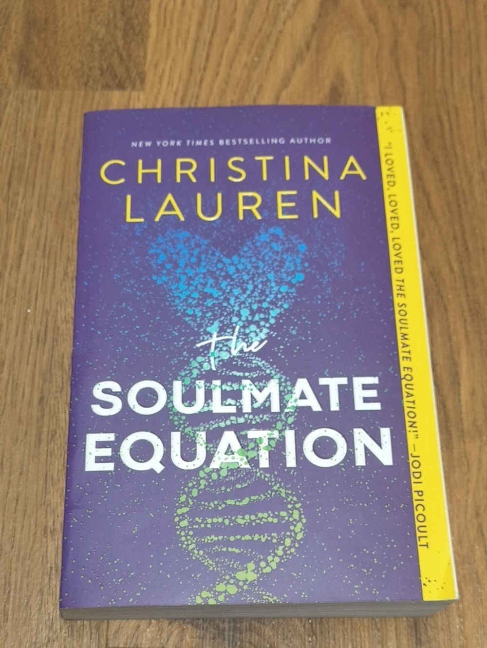 Purple Paperback Novel - The Soulmate Equation